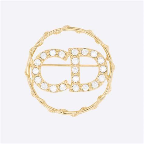 Clair D Lune Brooch Gold